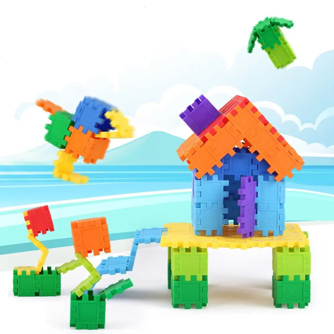Educational Learning Toy Building Blocks for Kids - Abstract