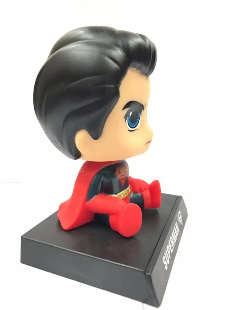 Superman DC Justice League Phone Holder Car Decoration Bobblehead Action Figure
