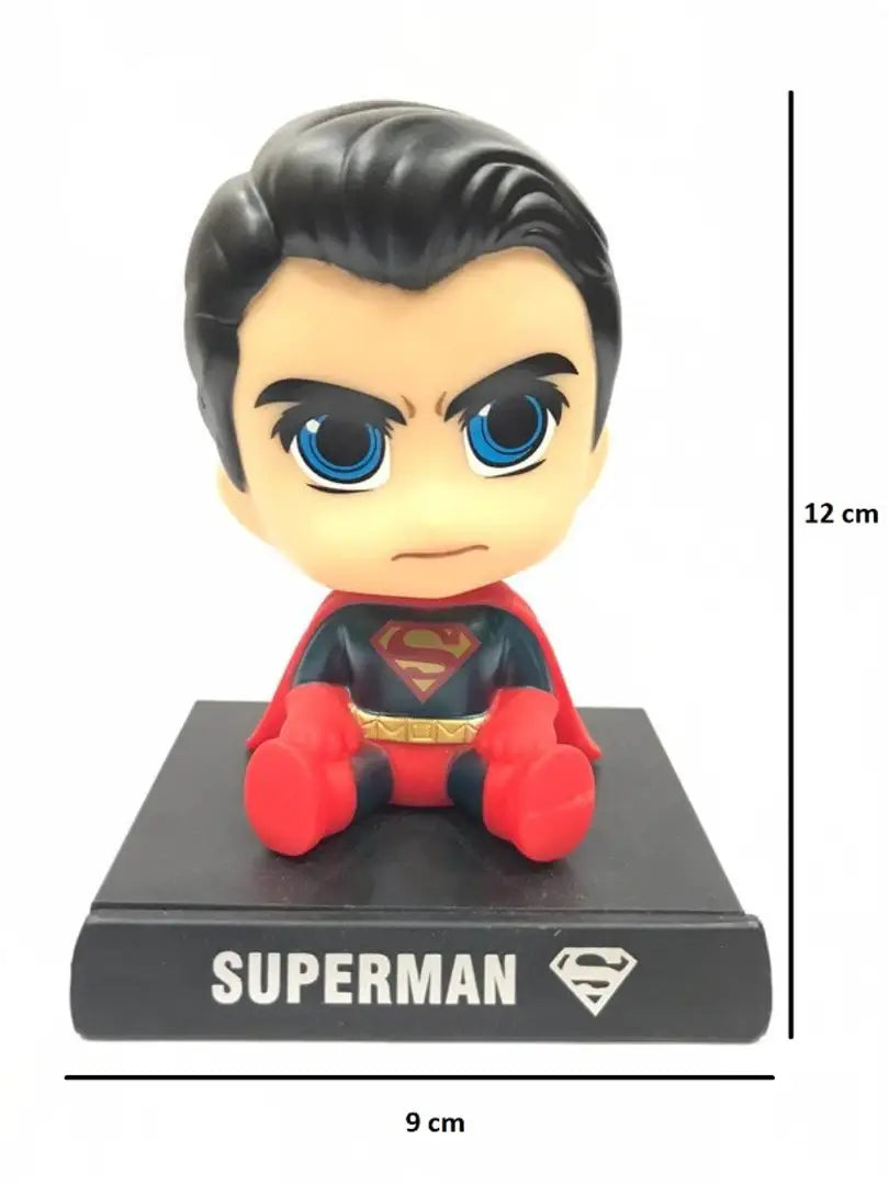 Superman DC Justice League Phone Holder Car Decoration Bobblehead Action Figure