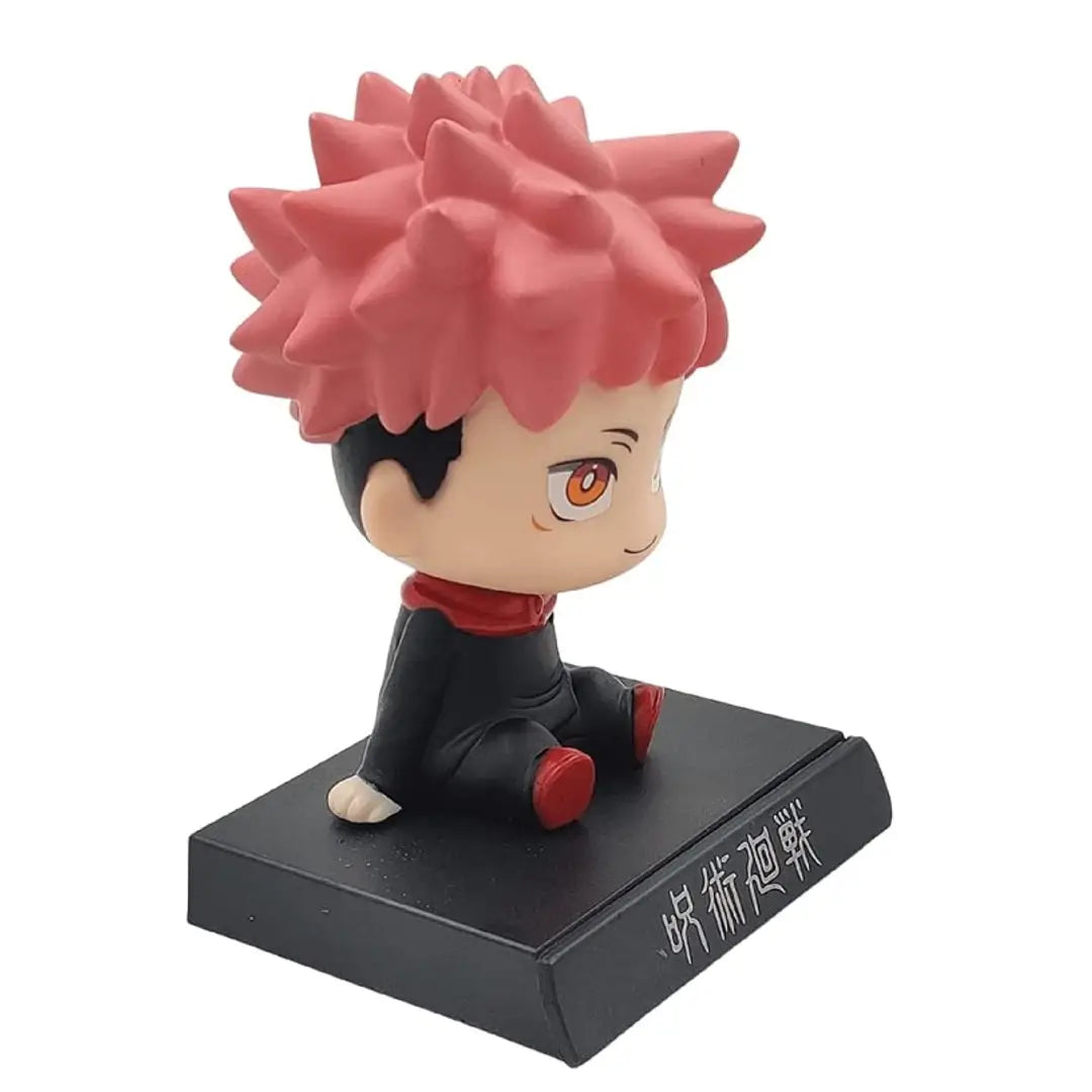 Yuji Itadori Jujutsu Kaisen Phone Holder Car Decoration Bobblehead Action Figure