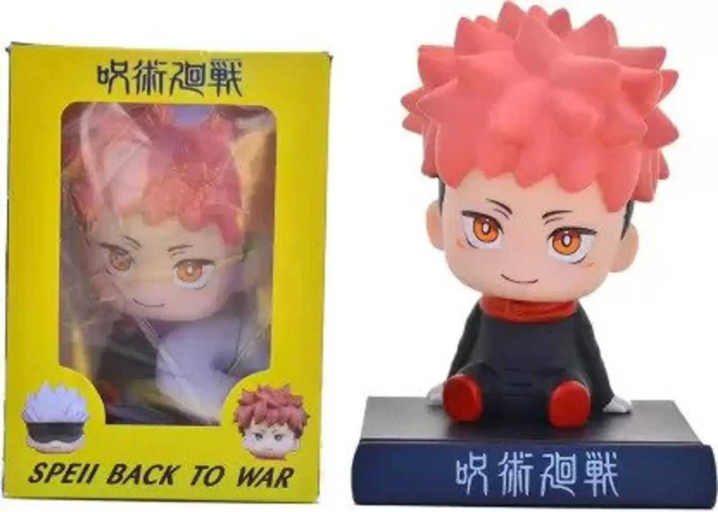 Yuji Itadori Jujutsu Kaisen Phone Holder Car Decoration Bobblehead Action Figure