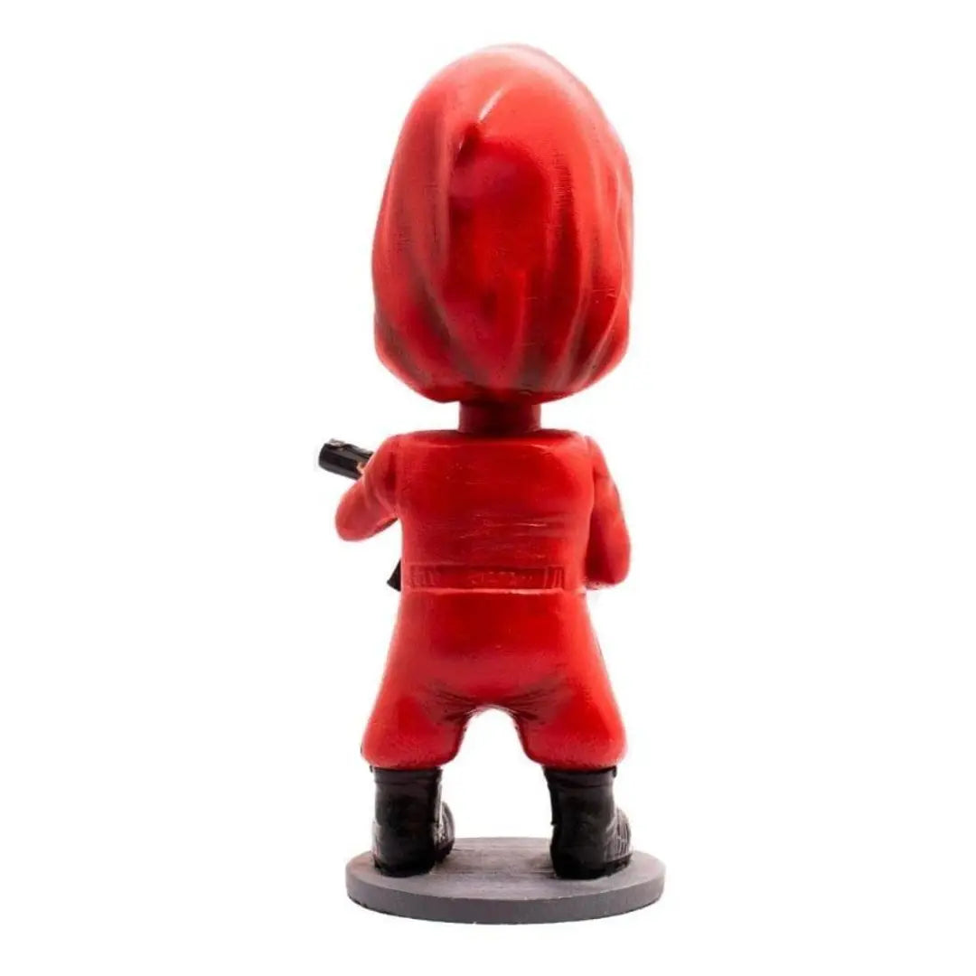 Bella Ciao Money Heist Dali Mask Car Decoration Bobblehead Action Figure