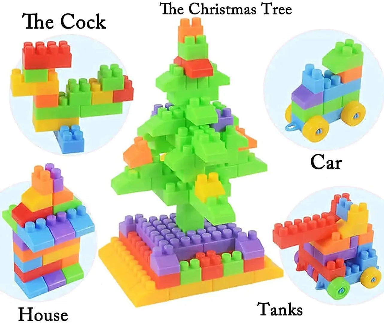 Building Blocks for Kids, Puzzle, DIY Toys for Children Educational  Learning Toy